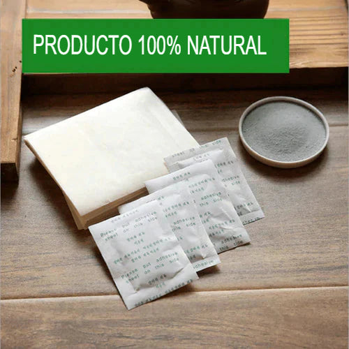 Kit de 10 adhesivos eliminadores de toxinas detox naturales/p para pies - salud